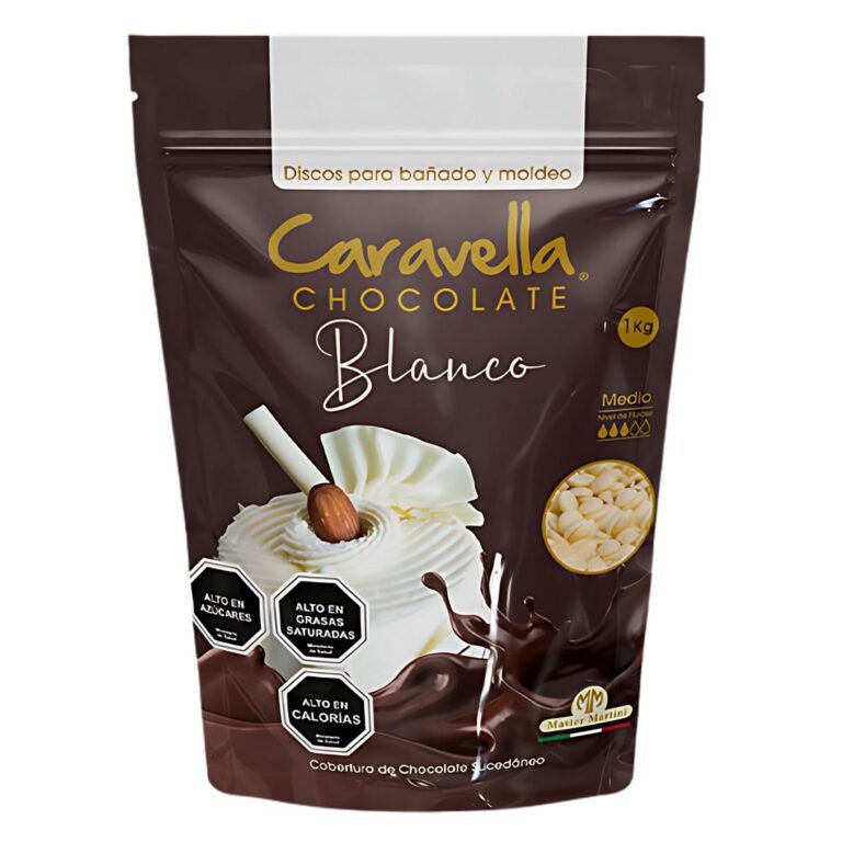 Caravella Discos de Chocolate Blanco 1 Kg., Master Martini