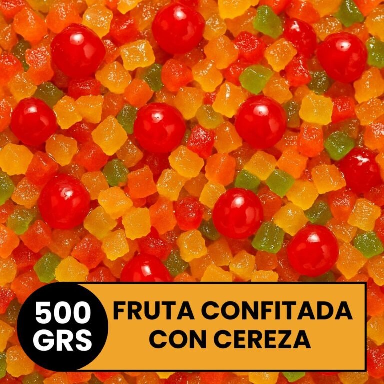 Frutas Confitadas Mixtas con Cereza