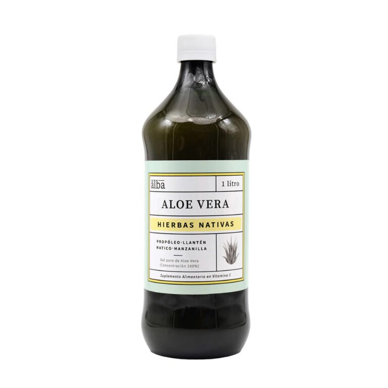 Gel de Aloe Vera Hierbas Nativas 1 ltr., Apícola del Alba