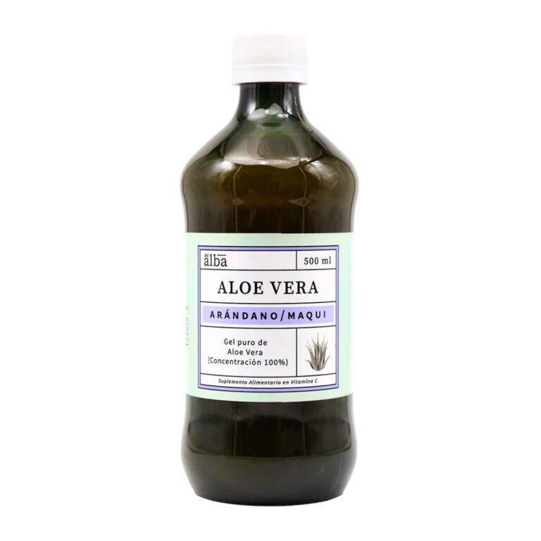 Gel de Aloe Vera con Arándano+Maqui 500 ml., Apícola del Alba