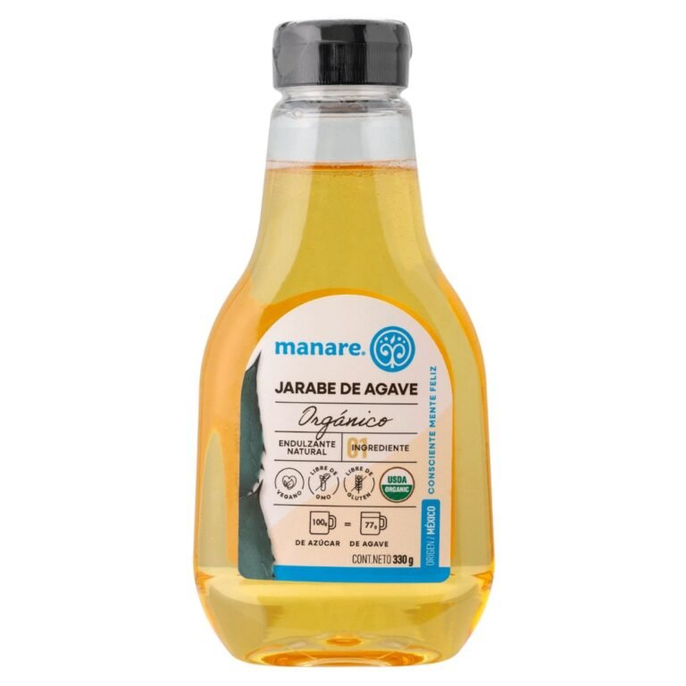 Jarabe de Agave Orgánico 330 ml., Manare