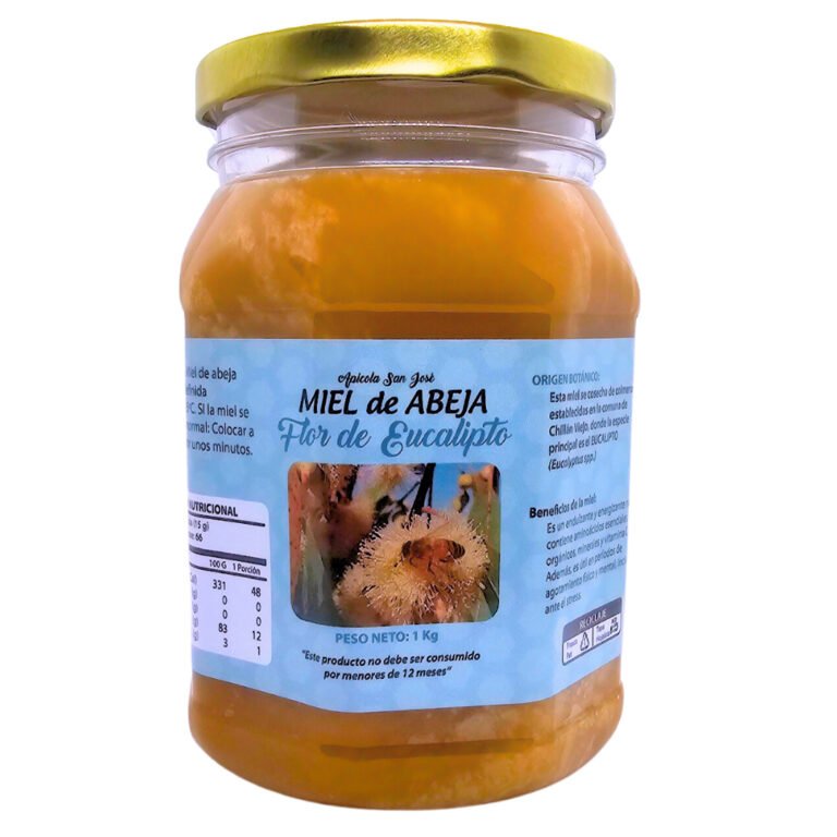 Miel de Eucalipto 1 Kg., Apícola San Jose