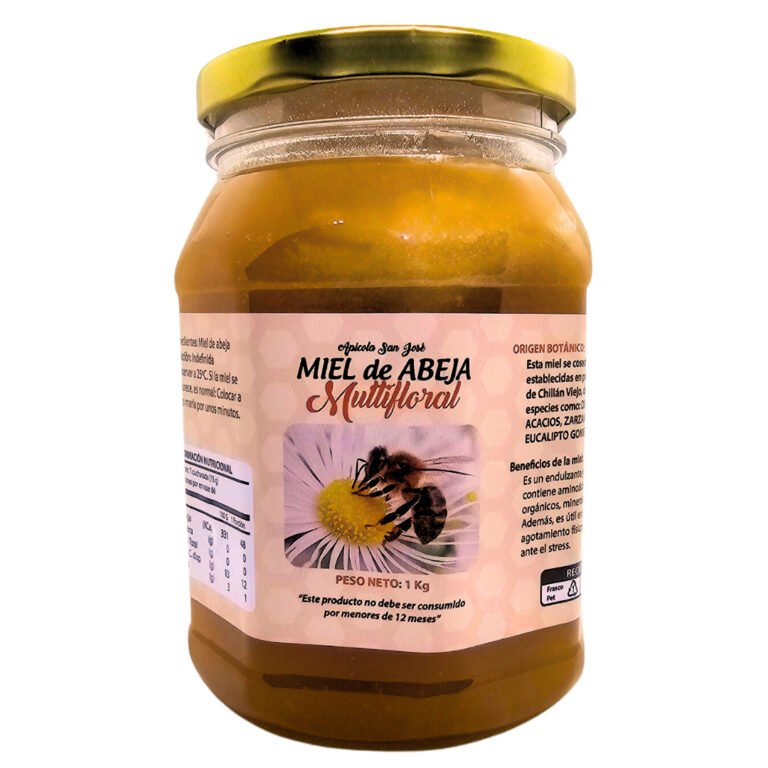 Miel Multifloral 1 Kg, Apícola San José