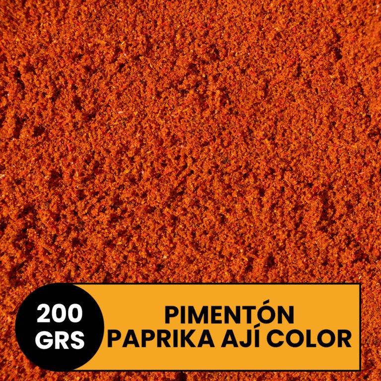 Pimentón Paprika-Ají Color