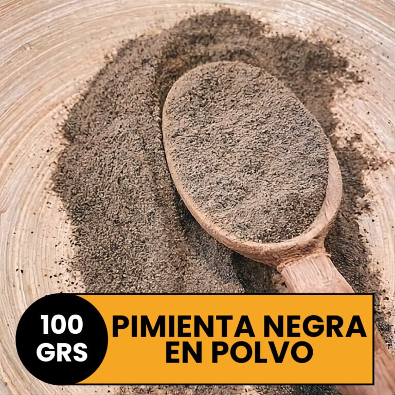 Pimienta Negra en Polvo
