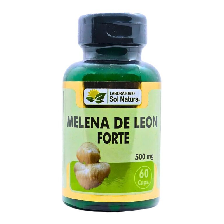 Cápsulas de Melena de León Forte 60 Cap., Solnatura