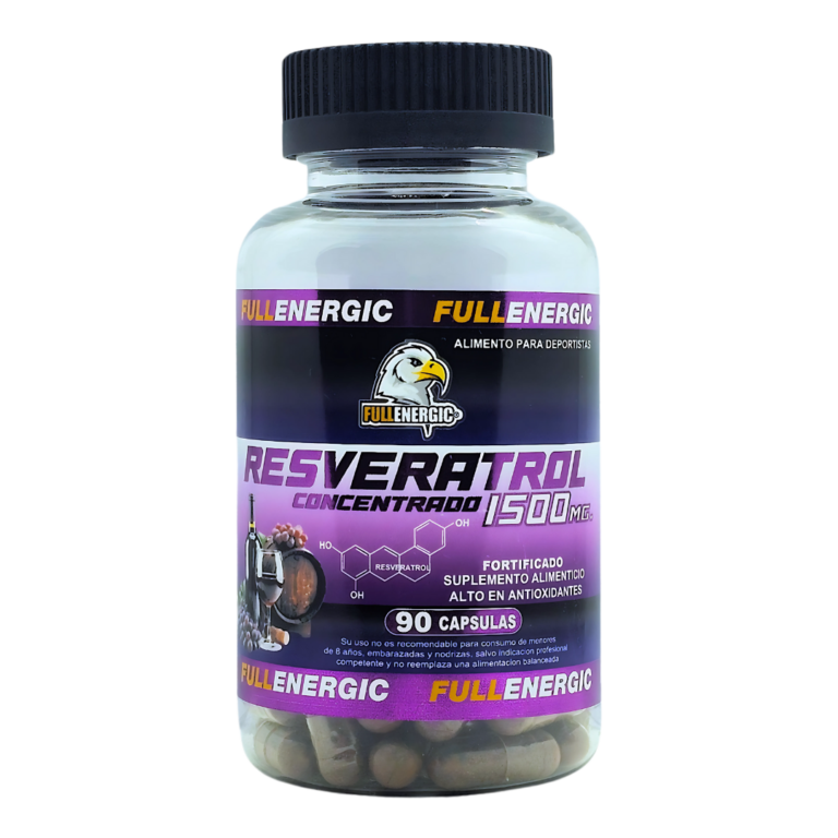 Cápsulas de Resveratrol Concentrado