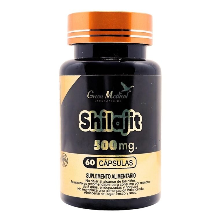 Cápsulas de Shilajit 60 Cap., Green Medical