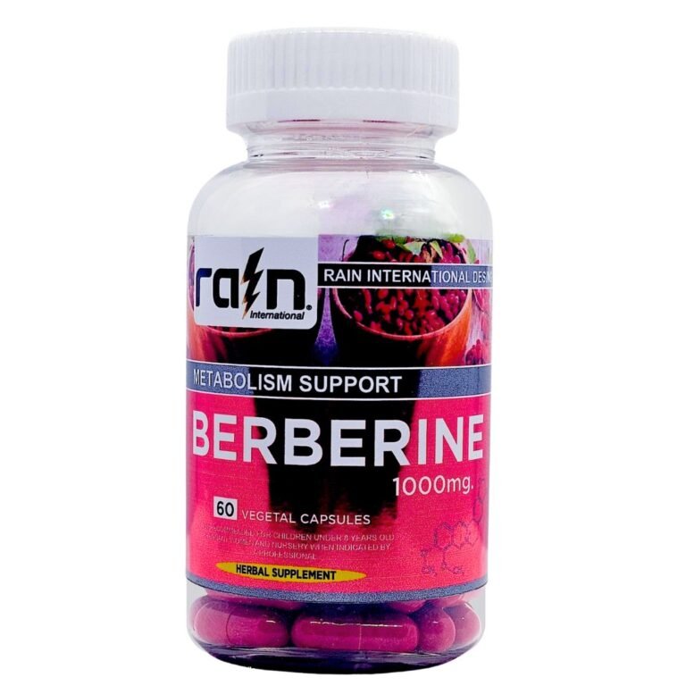 Cápsulas de Berberine 60 Cap., Rain International