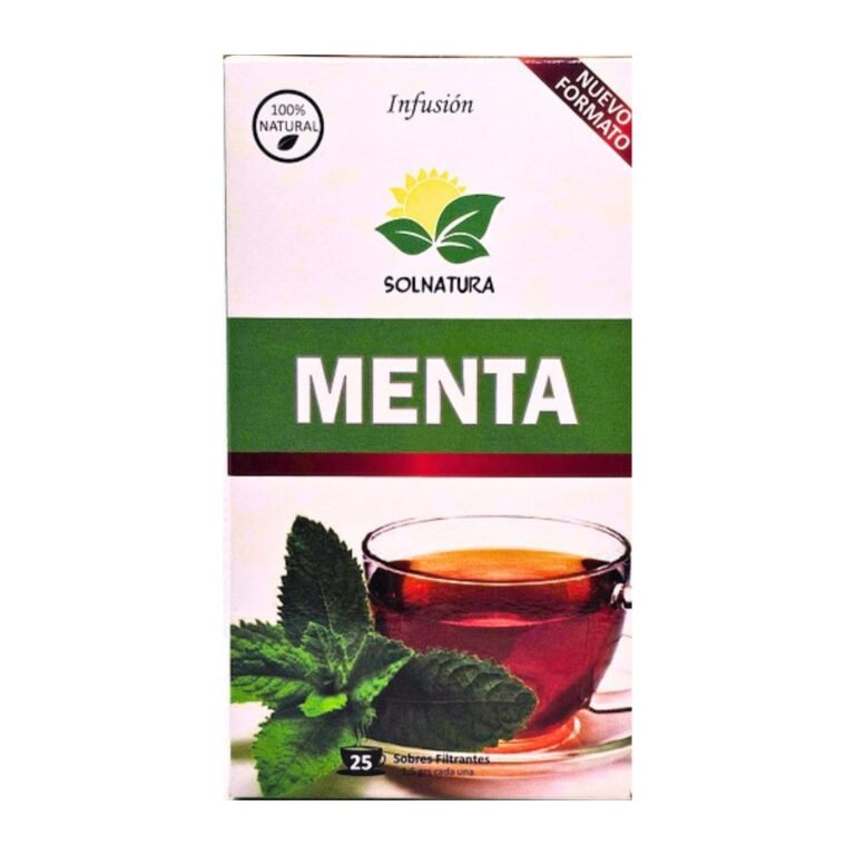 Té Filtrante de Menta 25 Sobres, Solnatura